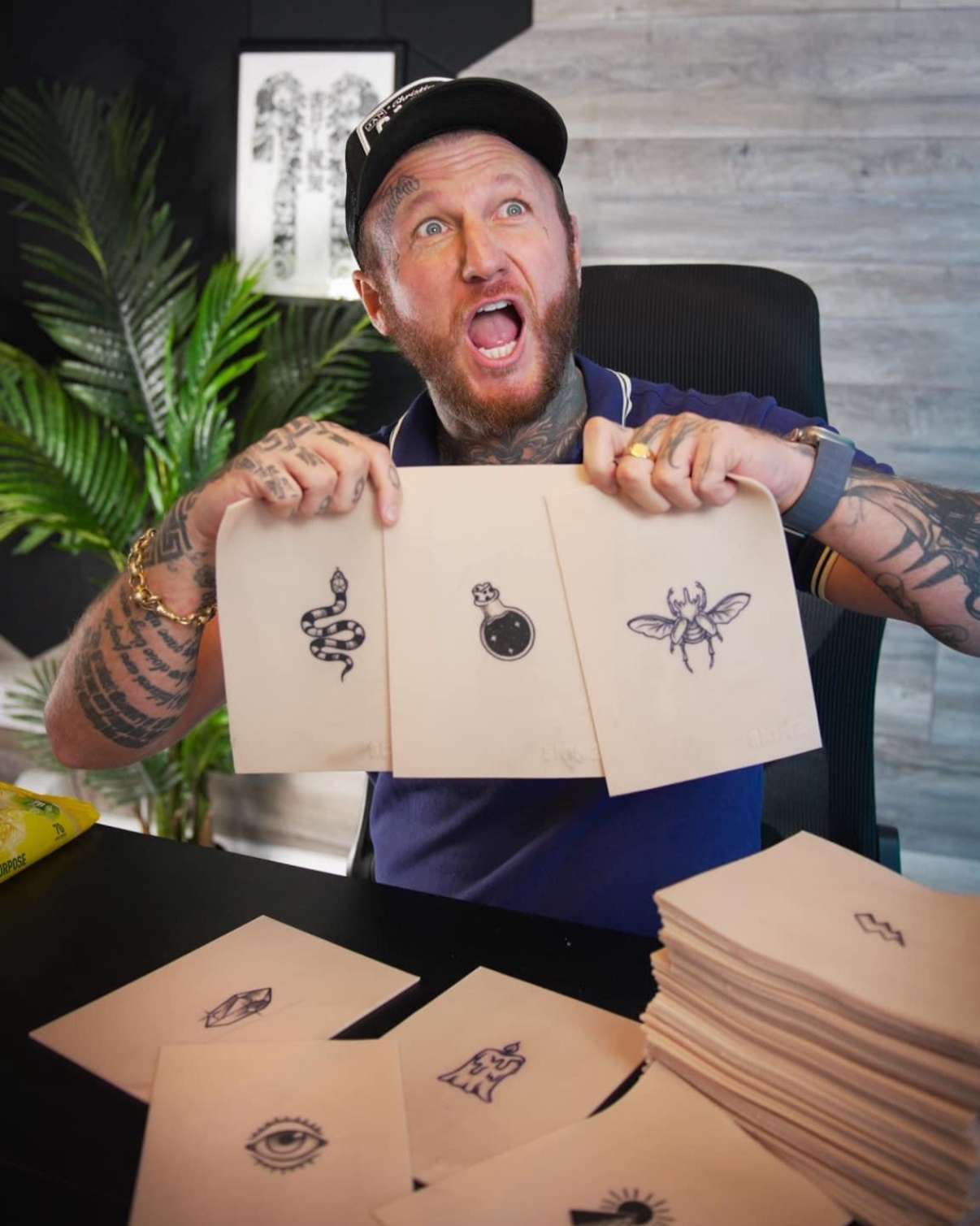 A4 - 8.27" x 11.69" - Skinz™ x Ben Fisher - Pack of 10