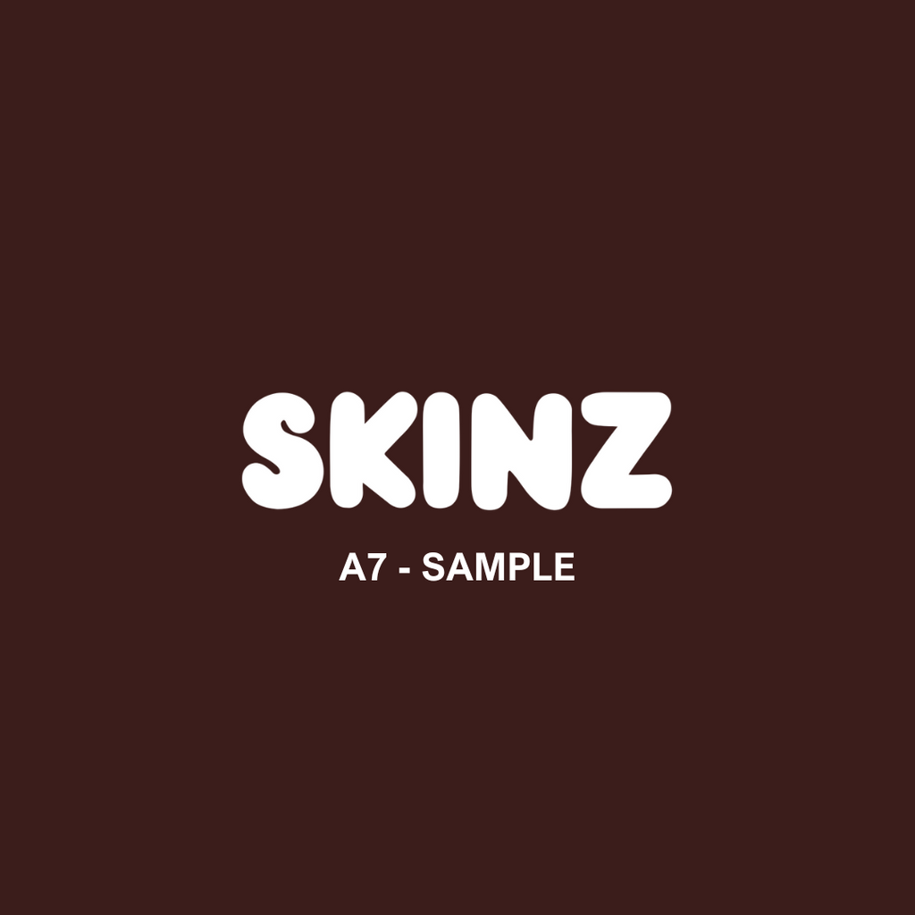 Tattoo Practice Skin | Sample Size A7 | Pack of 10