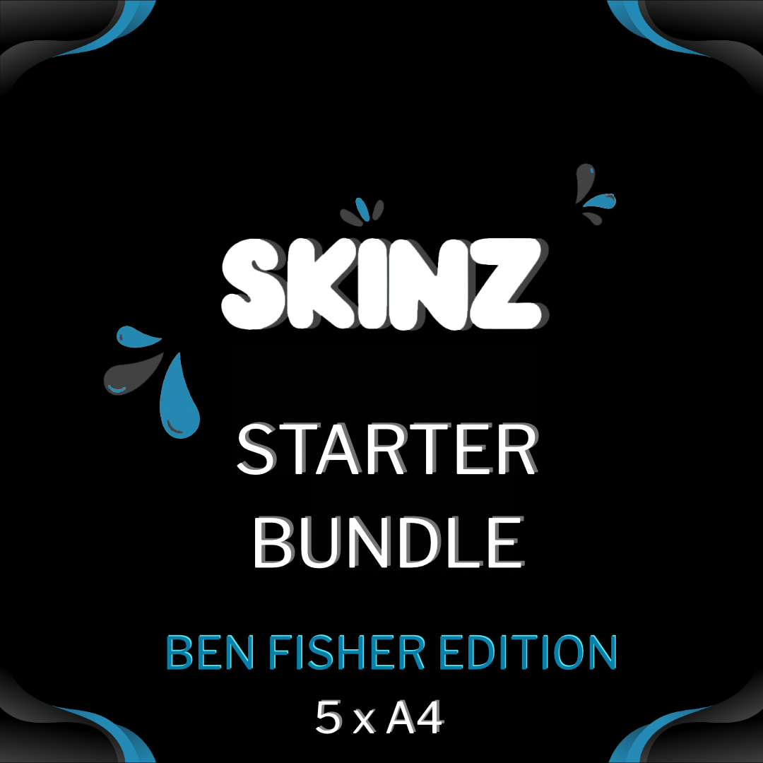 Tattoo Practice Skin | Size Med A4 | Ben Fisher Pack of 5