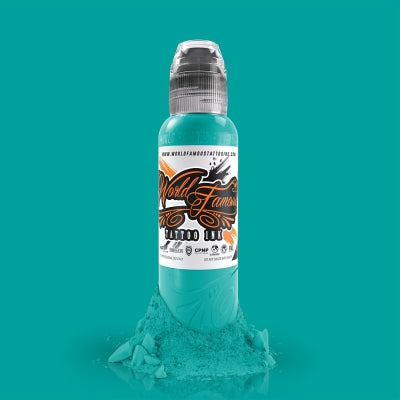World Famous Ink - Jay Freestyle Watercolor - Turquoise 30ml